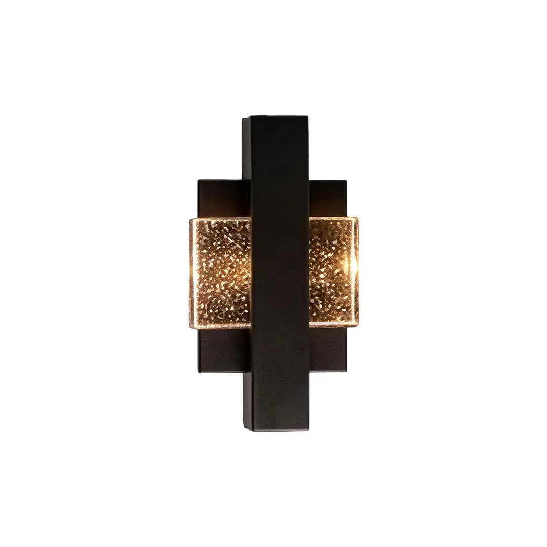 Vägglampa upp och ner Modern Kristall LED Utomhusbelysning