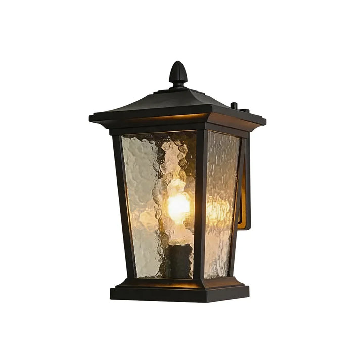 Vägg Vintage Lampor Utomhus Glas Vägglampa