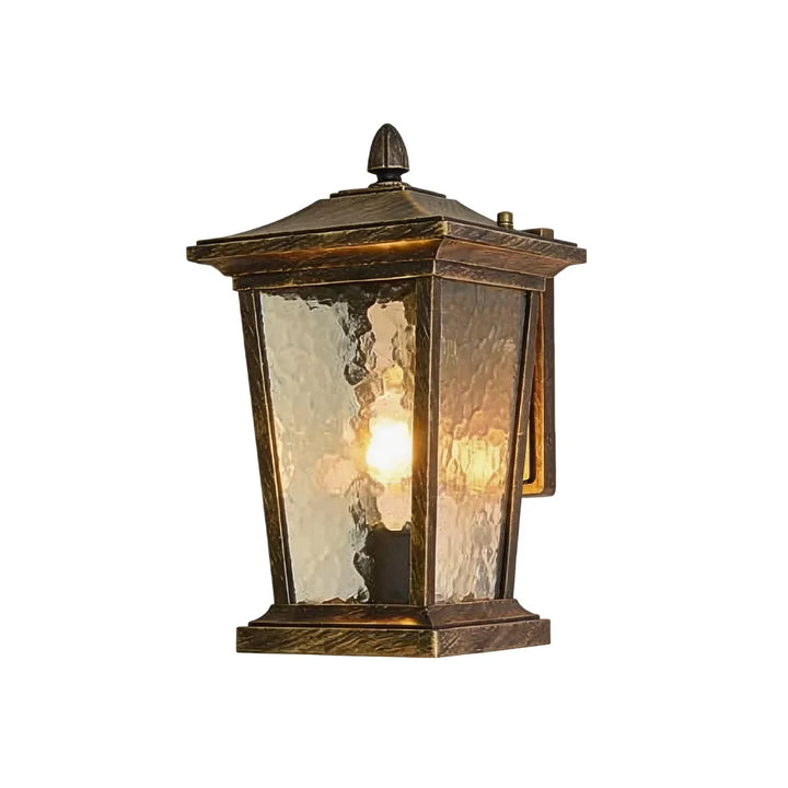 Vägg Vintage Lampor Utomhus Glas Vägglampa