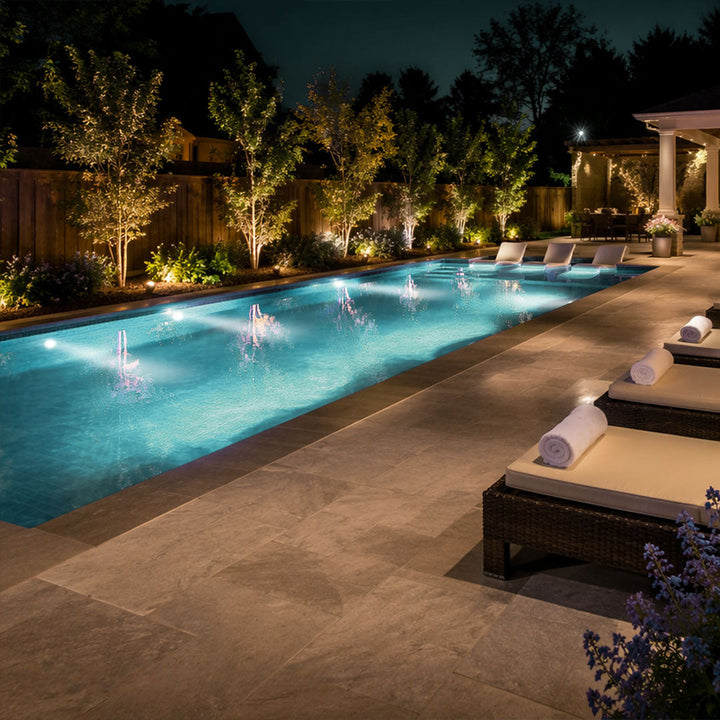 LED Underwater Lights for Pools Recessed Landscape Light