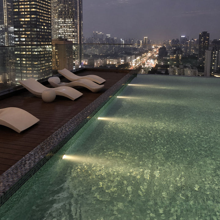 Underwater Pool Lighting Recessed Stainless Steel Spotlight